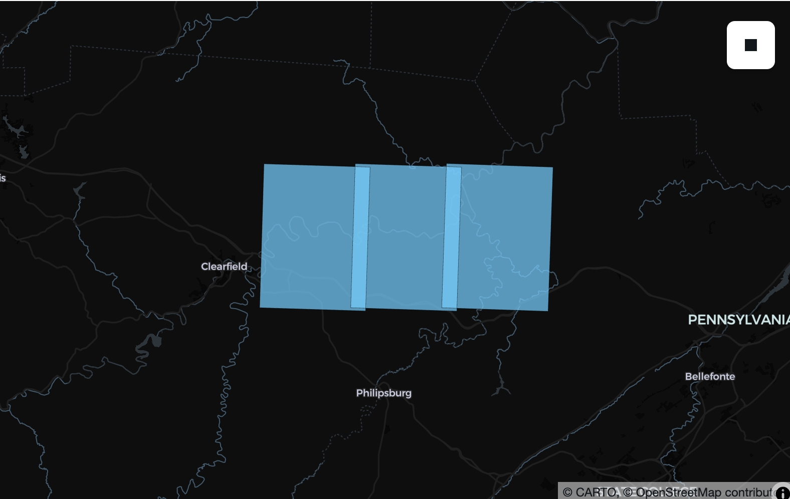 Sample GeoTiff locations