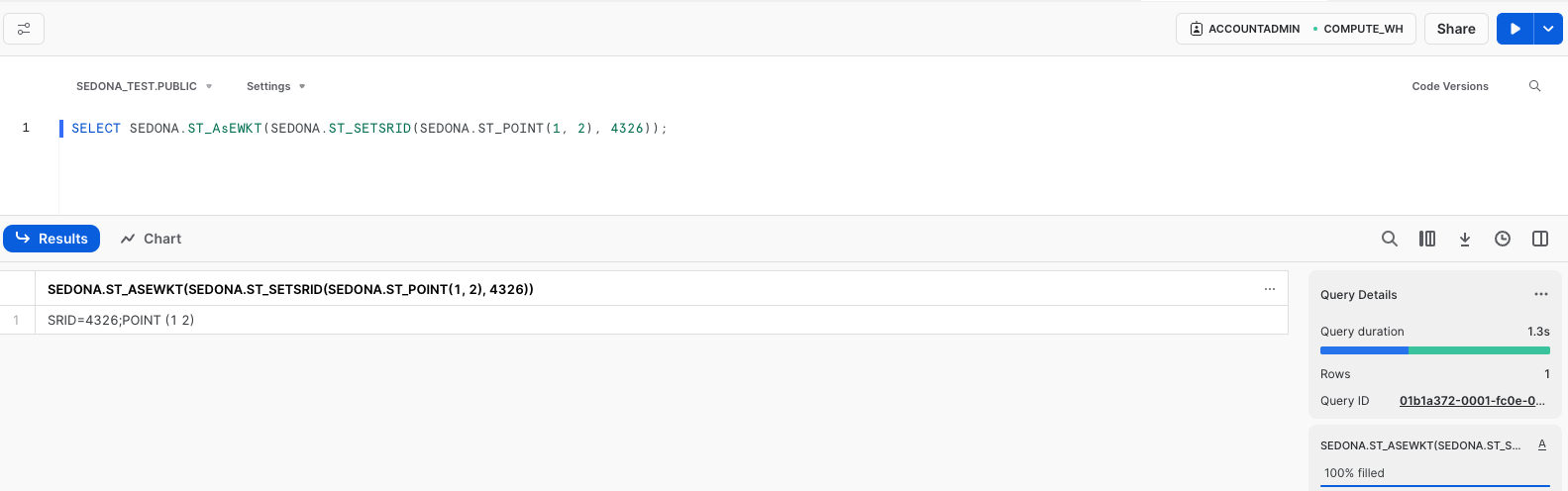 Verify the installation worksheet output